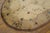 Textile 1920s Beige Floral Antique Chinese Oval Art Deco Carpet 6'2'' X 7'9'' Wool Knotted Rug For Sale - Image 7 of 9