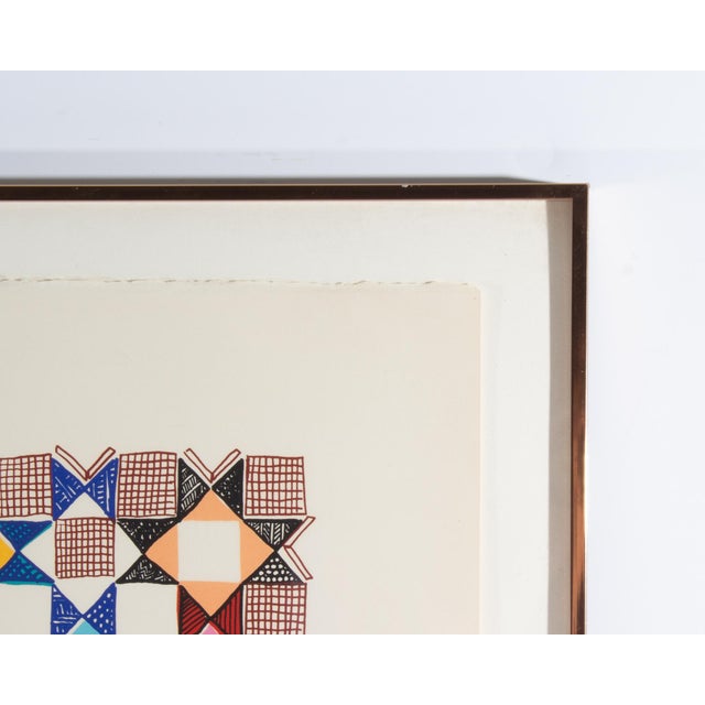 Contemporary “Star of Jacob” Serigraph Print by Barbara Kohl-Spiro For Sale - Image 3 of 10