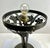 Art Nouveau Table Lamp in Wrought Iron with Glass Shade in the style of Val Saint Lambert, 1930s For Sale - Image 4 of 15