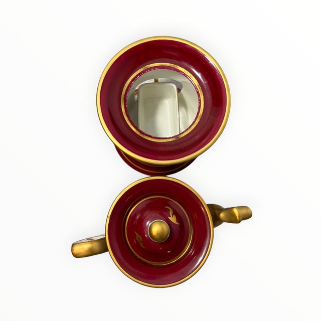 Ceramic Mid 19th Century French Porcelain Veilleuse-Tisanière For Sale - Image 7 of 8