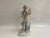 Blue Vintage Figurine of Pierrot with Guitar from Porcelain Valencia, 1980s For Sale - Image 8 of 8