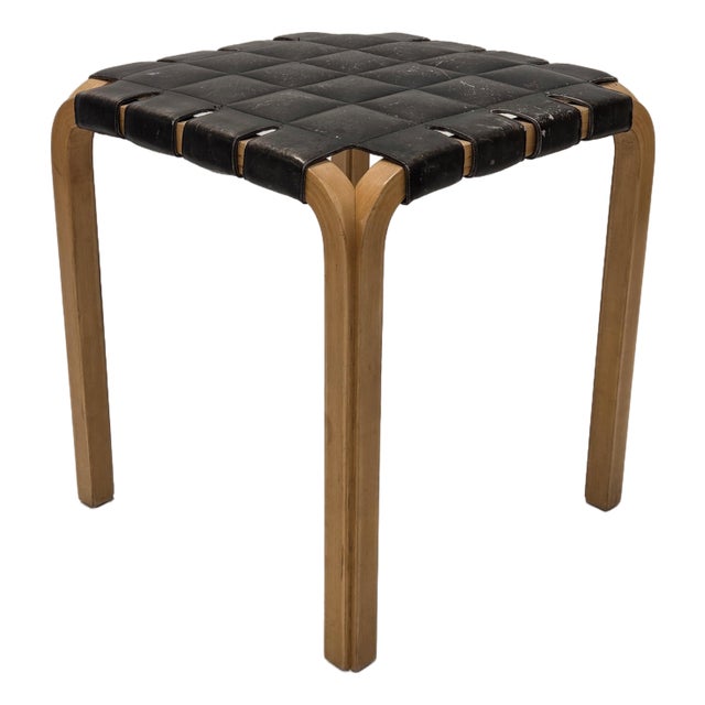 Stool Y61 by Alvar Aalto for Artek, Finland, 1950s For Sale