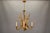 Mid-Century Hollywood Regency Chandelier with Cattail Motifs, 1950s For Sale - Image 17 of 18