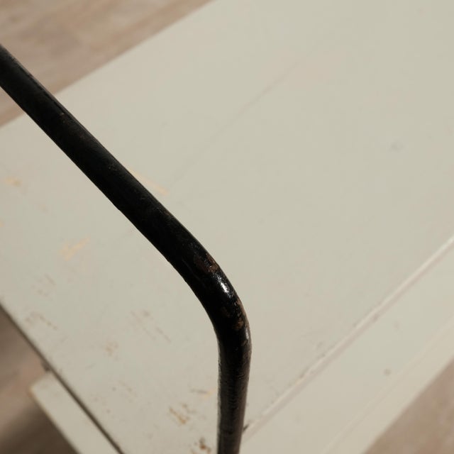 Small Bookcase in Iron and Wood, 1960s For Sale - Image 13 of 15