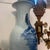 Blue Antique 1950s Traditional Qing Dynasty Style Chinese Porcelain Vase For Sale - Image 8 of 13