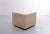 Travertine Cube Table on Wheels, 1970s For Sale - Image 12 of 12