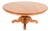 Stickley Style Mission Oak Arts & Crafts Pedestal Dining Table For Sale