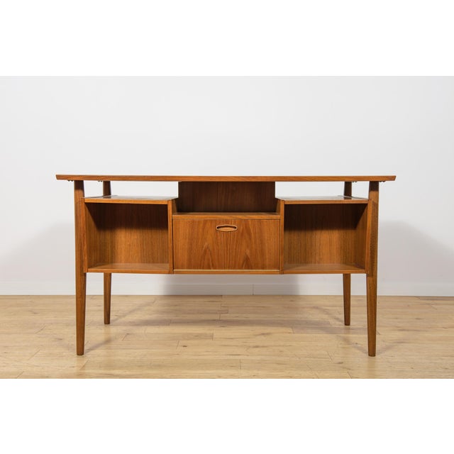 Mid-Century Teak Desk by Gunnar Nielsen Tibergaard, Denmark, 1960s For Sale - Image 9 of 18