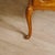 Brown French Dressing Table with Mirror in Oak For Sale - Image 8 of 10