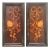 19th Century Diminutive Inlaid Wood Framed Panels For Sale