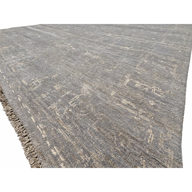 Rh Montero Wool Rug – 10' × 14' 100% Hand-Spun Wool | Hand-Knotted | For Sale - Image 11 of 18