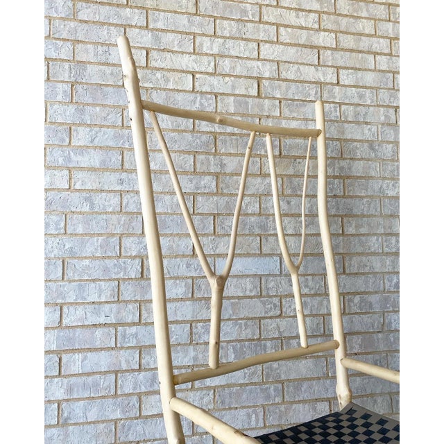1980s Sculptural Birch Twig Chair For Sale - Image 5 of 10