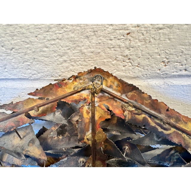 Mid 20th Century Mid-Century Abstract Metal Wall Art For Sale - Image 5 of 5