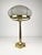 1970s Large Postmodern Brass and Marbled Glass Table Lamp, 1960s For Sale - Image 5 of 18