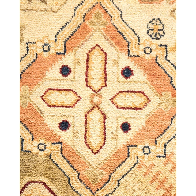 Contemporary Vintage Traditional Hand Knotted Wool Area Rug, Bronze - 6'0" X 8'10" For Sale - Image 3 of 9