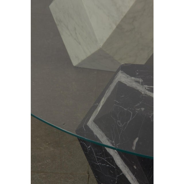 Space Age Marble Coffee Table by Massimo Vignelli, 1970s For Sale - Image 10 of 15
