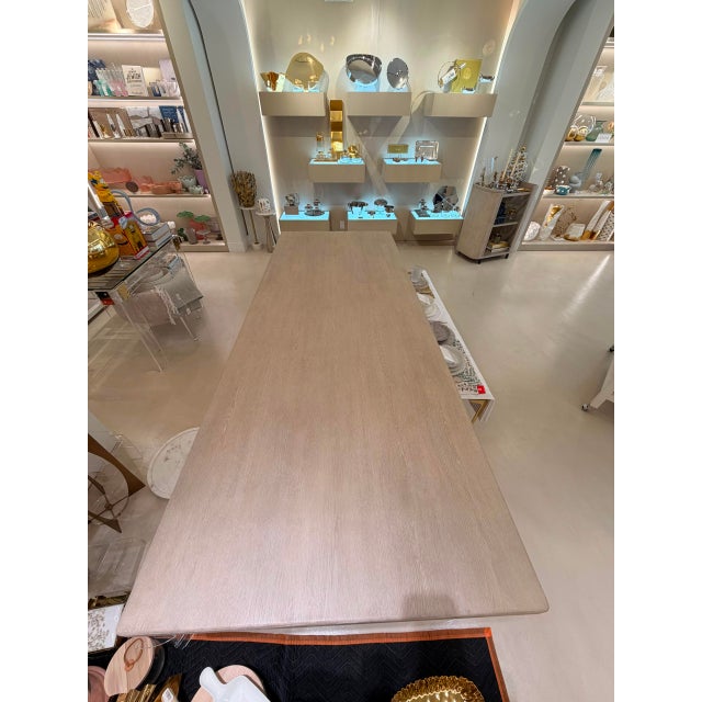 2020s Contemporary Rectangular Dining Table For Sale - Image 5 of 6