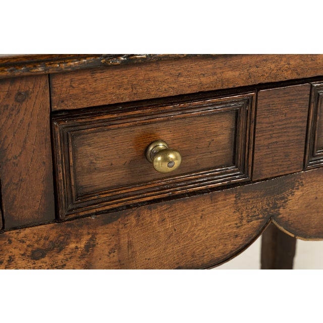 Brown 18th Century Montgomeryshire Oak Dresser Base For Sale - Image 8 of 9