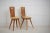 Charming antique primitive chairs in folk art made in northern Sweden. Made by hand in solid pine around the year 1800...