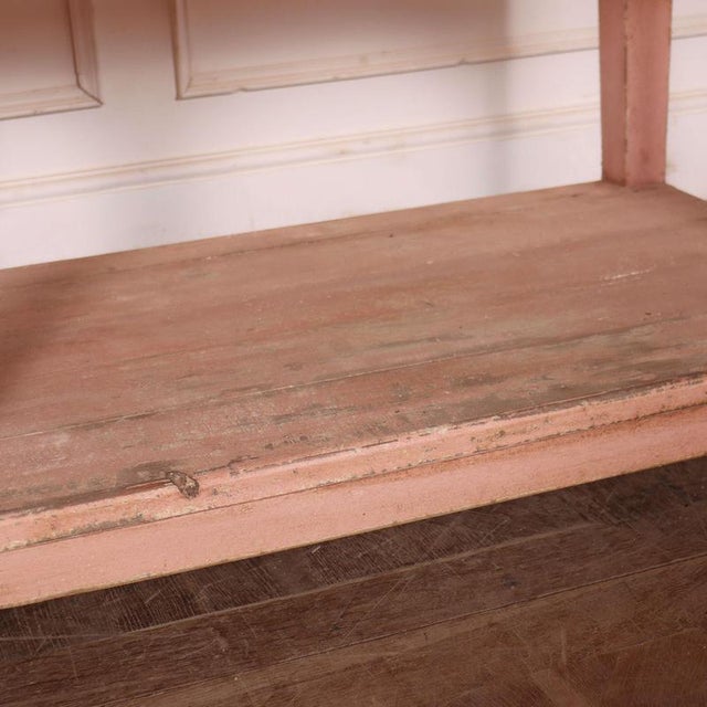 Wood Scottish Farmhouse Potboard Dresser Base For Sale - Image 7 of 14