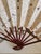 Vintage Hand Held Asian Artistic Fan For Sale In Palm Springs - Image 6 of 7