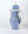 Blue Late 18th Century English Pearlware Blue Slip Coffee Pot & Cover, Staffordshire or Yorkshire For Sale - Image 8 of 12