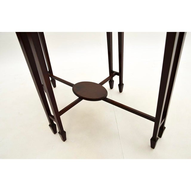 Antique Edwardian Occasional Side Table, 1900s For Sale - Image 6 of 7