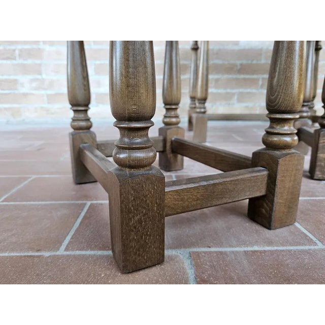 Nesting Tables, 1980s, Set of 3 For Sale - Image 11 of 13