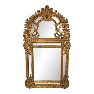 Monumental Raschella Collection Baroque-Rococo Revival Mirror – Historic Read House Design For Sale