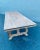 Wood Monumental French Provincial Bleach Walnut Farmhouse Dining Table For Sale - Image 7 of 11