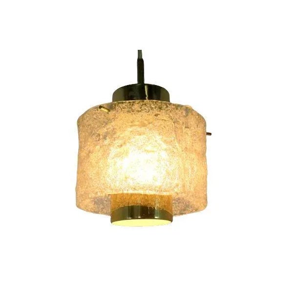 Hanging Lamp in Frosted Glass from Kalmar For Sale - Image 5 of 15