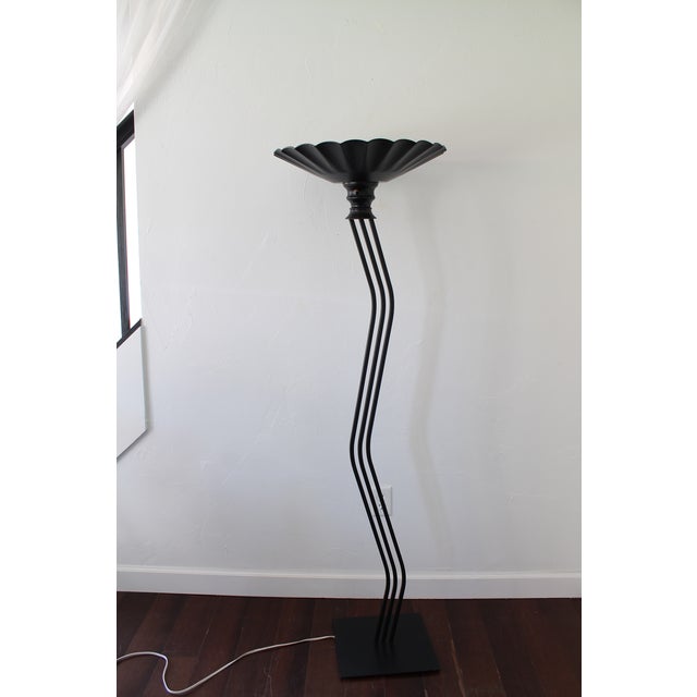 1980's Memphis Style Postmodern Floor Lamp For Sale - Image 4 of 7