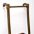 Wood Antique Victorian Brass Library Steps Ladder, 1890s For Sale - Image 7 of 11