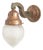 Decorative Acorn Brass Wall Light from Holophane For Sale