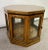 Mid-Century Modern Mid-Century Modern Burlwood Hexagon Display Side or End Table, a Pair For Sale - Image 3 of 13