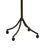 Vintage Tole Espalier / Espaliered Full Size Standing Apple Tree Sculptural Candelabra / Candle Holder on Ball Feet For Sale - Image 4 of 4