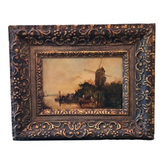 19th Century Dutch Landscape For Sale