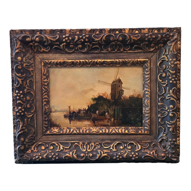 19th Century Dutch Landscape For Sale
