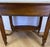 Wood Elegant Vintage Oak Side Table With Drawer & Lower Shelf – Classic Fluted Legs For Sale - Image 7 of 8