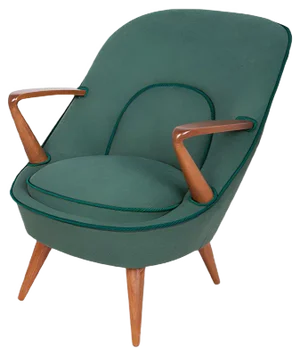 Set of Model 345 Armchairs by Janina Jędrychowicz & Konrad Racinowski for Poznan Furniture Factory, 1950s