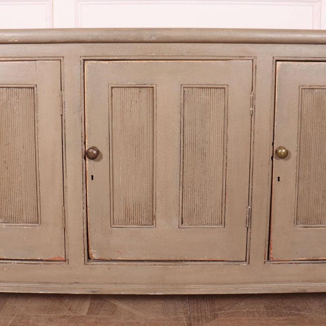 English Painted Dresser Base For Sale - Image 4 of 13