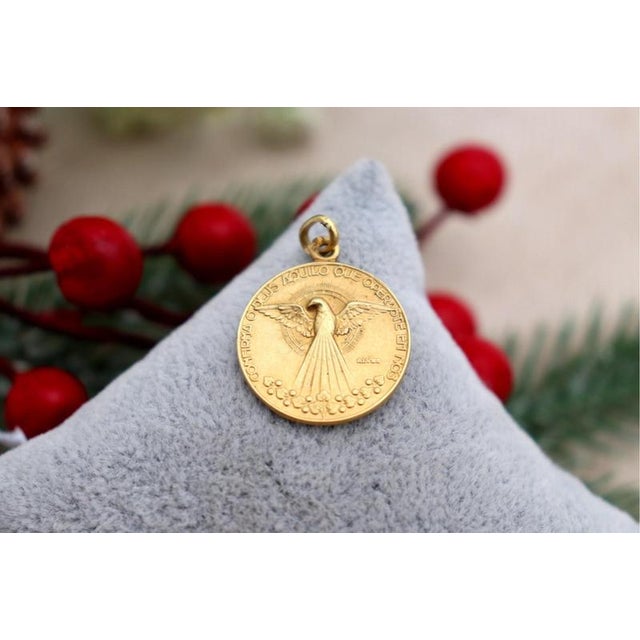 19.2k Gold Pendant For Sale - Image 5 of 5