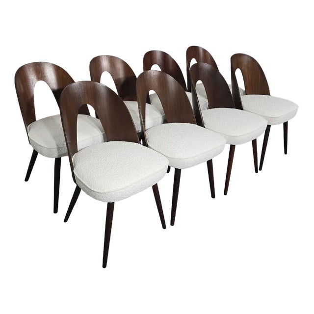 Dining Chairs by Antonin Suman, 1960s, Set of 8 For Sale
