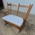 1990s American Oak Windsor Style 2-Person Double Glider Rocking Bench For Sale - Image 11 of 12