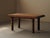 Modernist Oak and Walnut Table, France, 1940s For Sale - Image 9 of 16