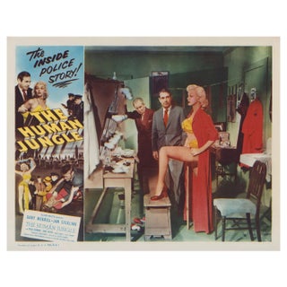 The Human Jungle Lobby Card, USA, 1954 For Sale