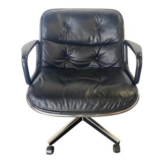 Vintage Charles Pollock for Knoll Executive Chair For Sale