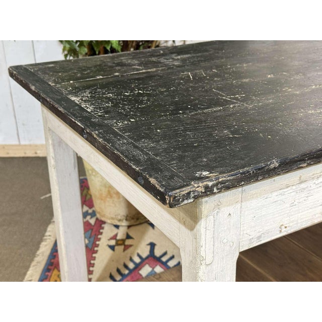 Drapers Table in Fir and Chestnut, 1930s For Sale - Image 15 of 18