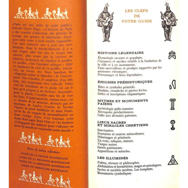 "Guide De Paris Mysterieux" 1966 Les Guides Noirs For Sale - Image 10 of 12