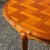 French Extendable Marqueterie Dining Table in Cherry, 1980s For Sale - Image 9 of 18